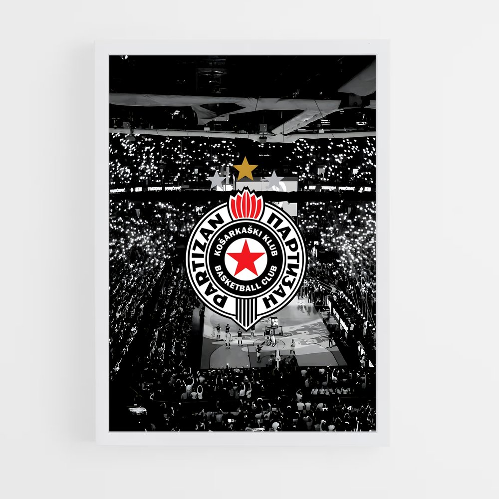 Poster La Foule Enflammée – affiche Basketball (vue 3)